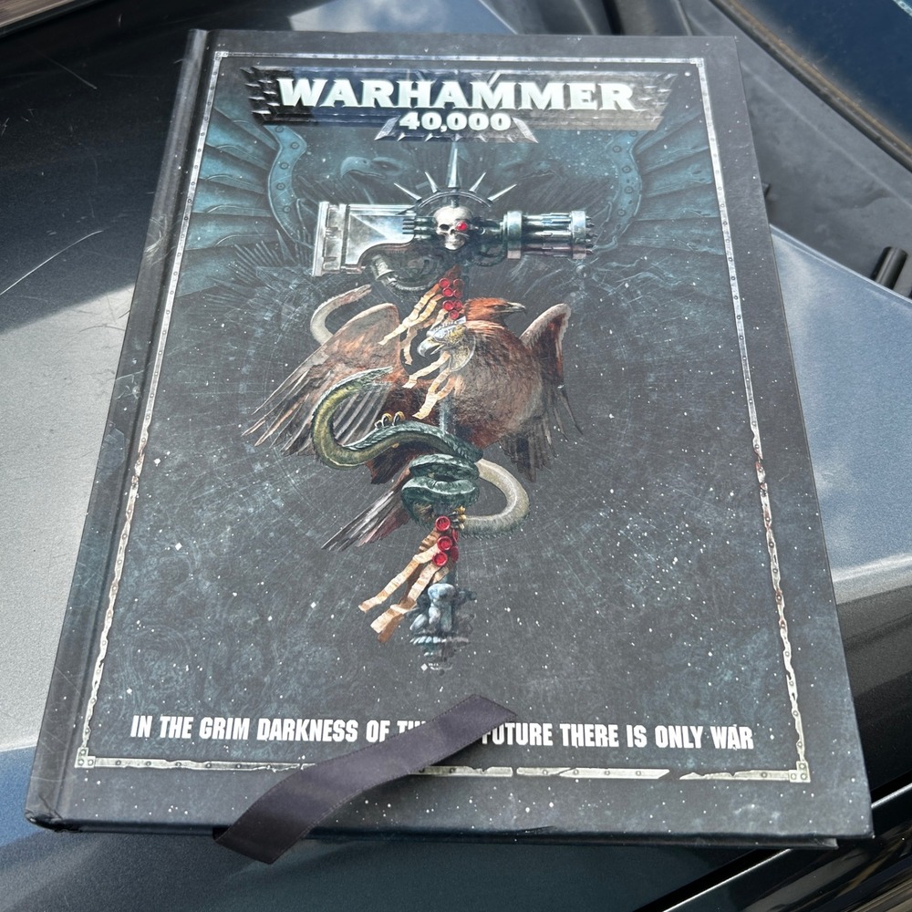 Warhammer 40000 8th Edition Core Rulebook Games Workshop Hardcover 2017 40K Lore